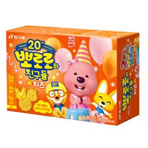 빙그레 뽀로로와친구들 치즈맛 크레커