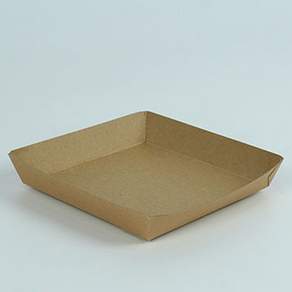 천운패키지 KP정사각 일회용 트레이 대 140 x 140 x 23mm