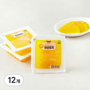 일가집 미니 맛단무지
