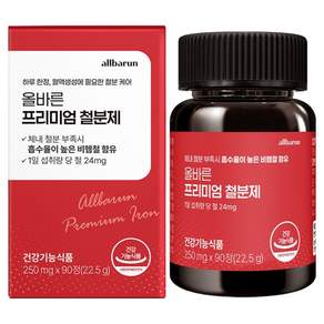 올바른건강식품 프리미엄 철분제
