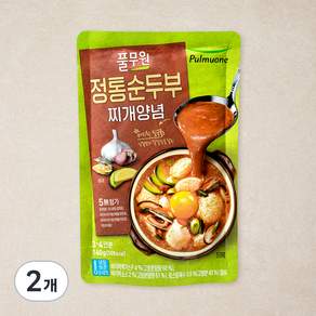 풀무원 정통순두부 찌개양념