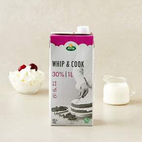알라 휩 앤 쿡 휘핑 크림, 1개, 1L