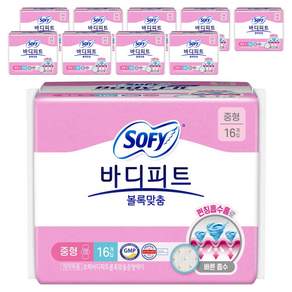 바디피트 볼록맞춤 생리대 날개형