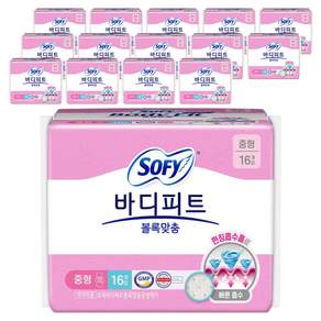 바디피트 볼록맞춤 생리대 날개형