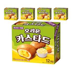 오리온 카스타드 12개입