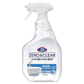 유한클로락스 제로앤클리어 멀티액션 폼스프레이 욕실용 세정제