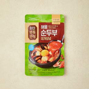 풀무원 해물 순두부찌개양념