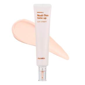 한스킨 누디 씬 톤업 선크림 SPF50+ PA++++