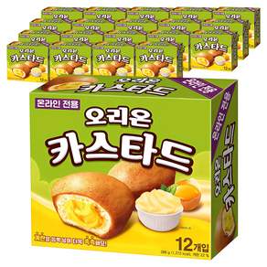 오리온 카스타드 12개입