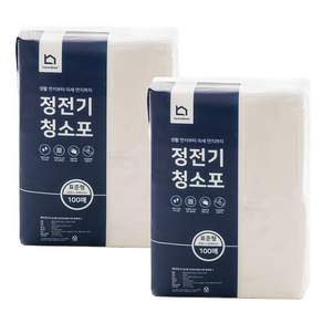 홈앤미 정전기 청소포 100매입