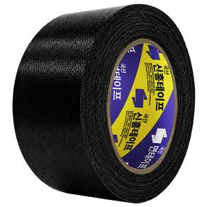 신흥테이프 국산 대용량 라바 청면테이프 48mm x 25M 검정