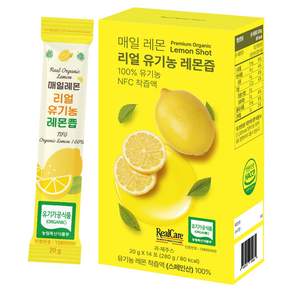 매일레몬 리얼 유기농 레몬즙, 280g, 1개
