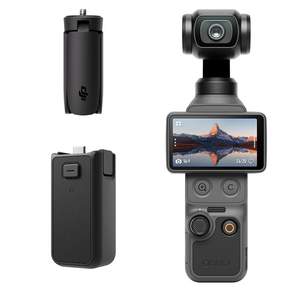 DJI Osmo Pocket 4 컴포트 파워 스탠더드 콤보 액션캠 + 배터리 핸들 + 미니 삼각대 세트