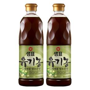 샘표 유기농 자연콩 양조간장