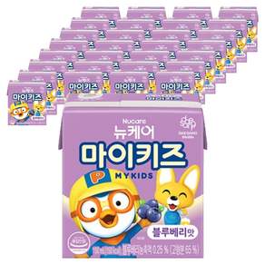 마이키즈 음료 블루베리맛, 150ml, 48개 - 과즙/음료