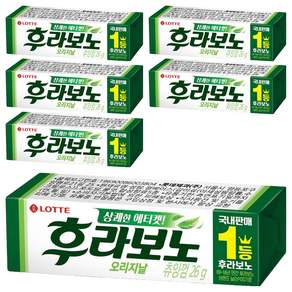 롯데웰푸드 후라보노 오리지날 츄잉껌 9p