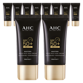 AHC 마스터즈 아쿠아 리치 선크림 SPF50+ PA++++