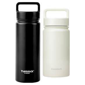 글라스락 스포티 핸들 텀블러 350ml + 텀블락 스포티 핸들 텀블러 500ml