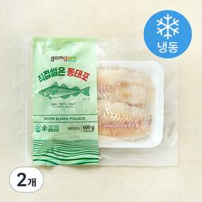 곰곰 직접썰은 동태포 (냉동)