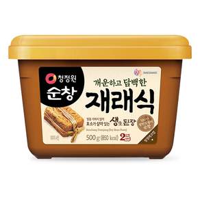 청정원순창 재래식 생된장