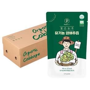 푸릇담 유기농 젊은농부 양배추즙, 100ml, 30개