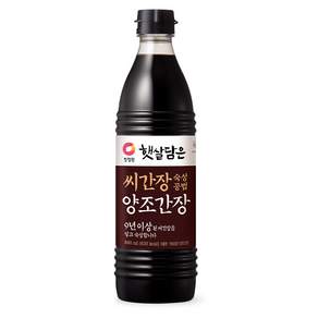 햇살담은 씨간장 숙성공법 양조간장