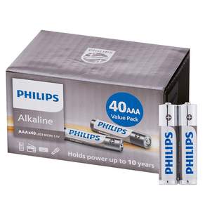 필립스 알카라인 대용량 AAA 건전지