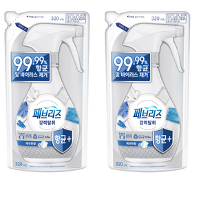 페브리즈 섬유 탈취제 깨끗한 향 리필