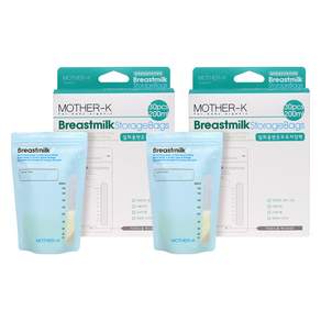 마더케이 일회용 변온 모유 저장팩 200ml