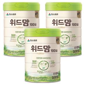 파스퇴르 올곧게 만든 위드맘 100일 분유