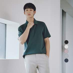 마인드브릿지 남성용 수피마 카라 티셔츠 MATS31C1