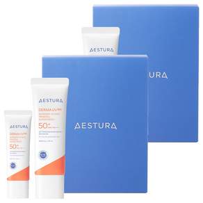 에스트라 더마 유브이365 장벽수분 무기자차 선크림 SPF50+ PA++++ 40ml + 20ml 기획 세트