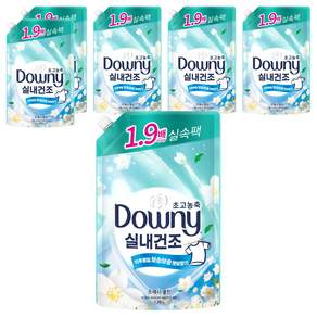 다우니 실내건조 초고농축 섬유유연제 프레시 클린 자스민향 리필