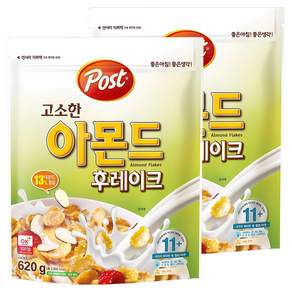 포스트 고소한 아몬드 후레이크 시리얼