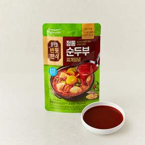 풀무원 정통순두부 찌개양념