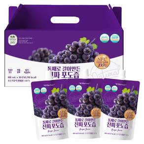 유기농마루 정품 국내산 통째로 갈아만든 진짜 포도즙
