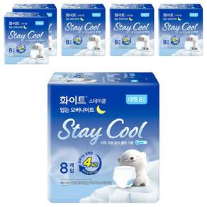 화이트 스테이쿨 입는 오버나이트