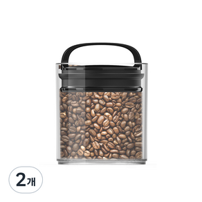 prepara EVAK 프레쉬 진공 밀폐 커피보관용기 스몰 쇼트 400ml