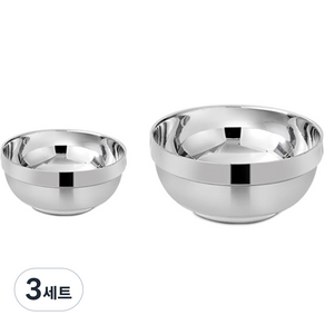 스테인레스 2종 공기대접세트