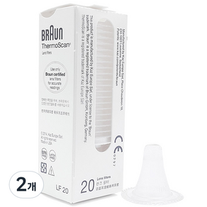 BRAUN 귀 체온계 렌즈필터 LF-20 20p