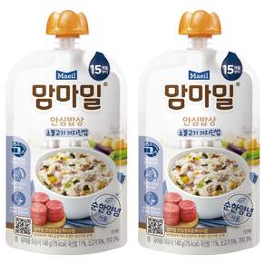 맘마밀 안심밥상 레토르트 이유식