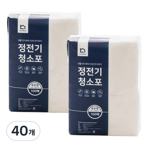 홈앤미 정전기 청소포 100매