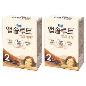 앱솔루트 프리미엄 명작 스틱분유 2단계