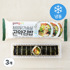곰곰 청양닭가슴살 곤약김밥 (냉동)