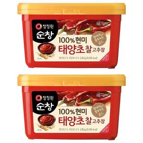 청정원순창 100% 현미 태양초 찰고추장