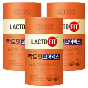 락토핏 생유산균 코어맥스 60p