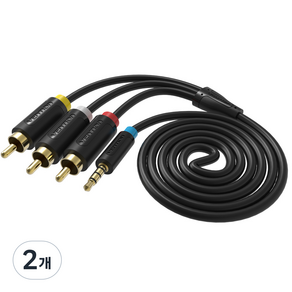 벤션 순동 3.5mm AV to 3 RCA 오디오 케이블 1.5m