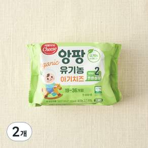 서울우유치즈 앙팡 유기농 아기치즈 STEP2 20매입