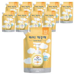 아이깨끗해 항균 폼 핸드솝 순 파우더향 리필용