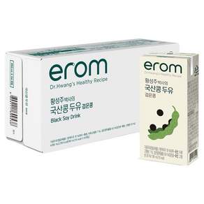 이롬 황성주 박사의 국산콩 두유 검은콩